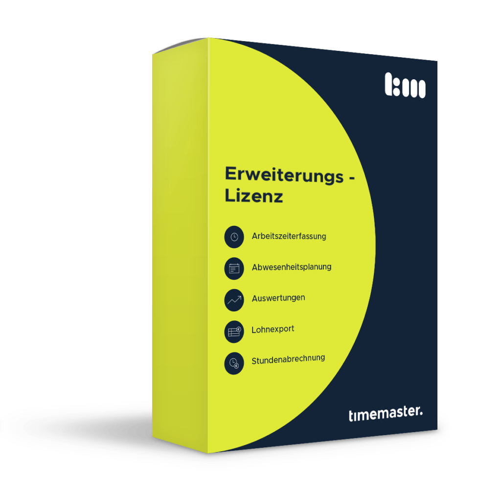 Erweiterungslizenz für 10 Mitarbeiter