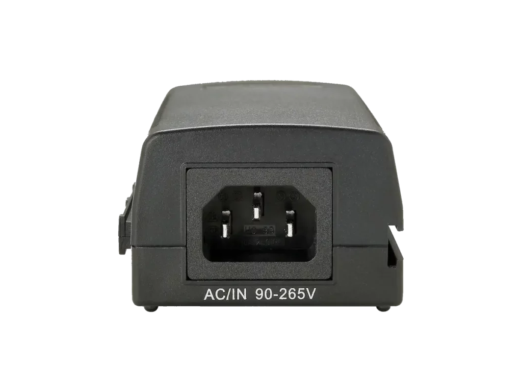 LevelOne PoE-Adapter in der Ansicht der Rückseite
