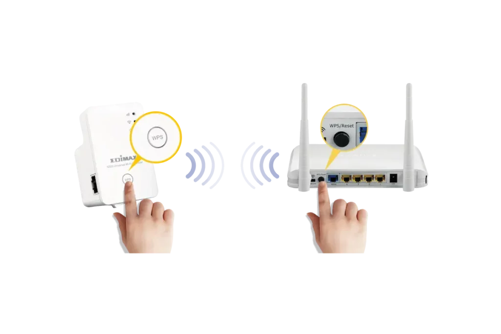 Edimax WLAN-Repeater mit einfacher WPS-Anbindung