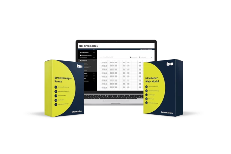 Starterset zur Zeiterfassung zur Buchung am PC