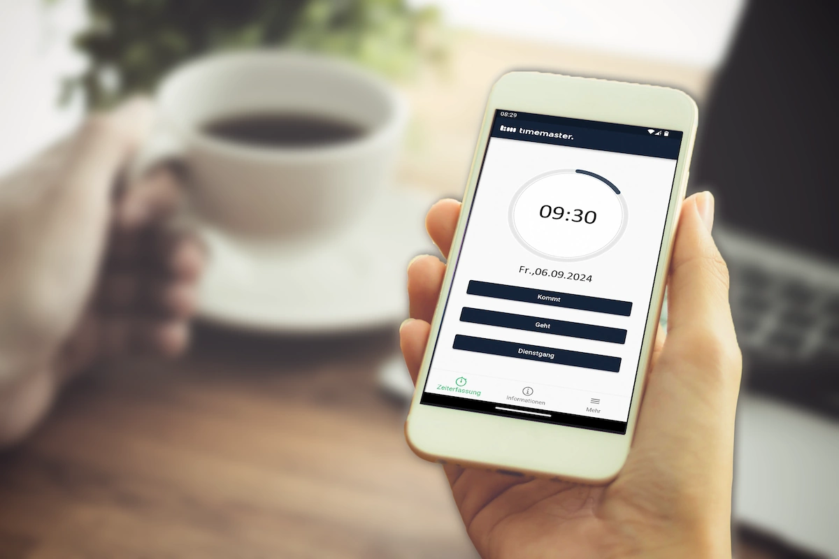 Arbeitszeiten mobil per App über ein Smartphone erfassen